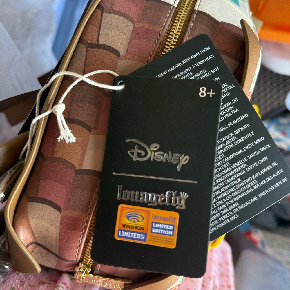 NWT LOUNGEFLY PINOCCHIO BACKPACK - Picture 3 of 3